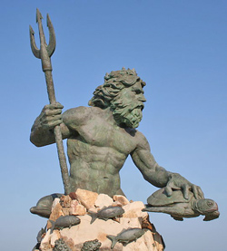King Nepture Statue - Virginia Beach